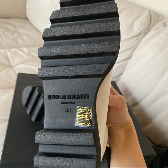 NWT Nicholas Kirkwood Delfi boots 38.5 - Picture 6 of 8